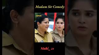 Madam Sir Comedy video please support me 🙏 madamsir comedyvideo trendingshorts [upl. by Durston]