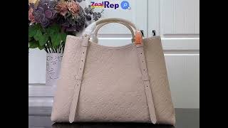 Louis Vuitton Babylone Tote MM M47185 Creme [upl. by Balduin]