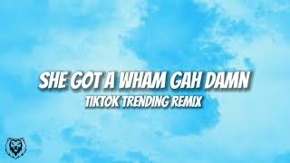 She Got a Wham Gah Damn  Tiktok Trending Remix Audio [upl. by Enitram]