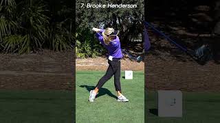 LPGA Top 10 Various Driver Slow MotionsㅣFront View [upl. by Nilesoy563]