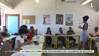 La finale du concours déloquence de lacadémie de Mayotte [upl. by Navonoj528]