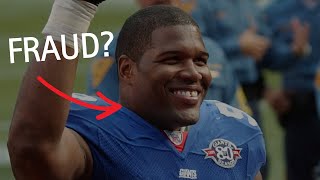 Michael Strahan’s Fake Sack Record Exposed [upl. by Rosalia716]