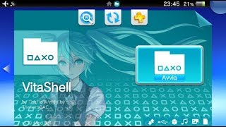 PS Vita Hacks Install VitaShell V19004 MOD 365 HENKaku Enso [upl. by Llert]