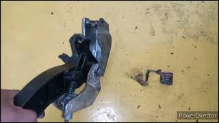 TUMATAGILID NA PEDAL NG CLUTCH DI BUMABALIK NA PEDAL TOYOTA HI ACE GRANDIA CLUCH PEDAL PROBLEM [upl. by Adohr178]