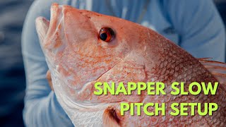 Snapper Slow Pitch Setup [upl. by Halle885]