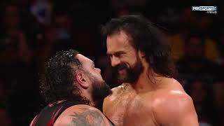 Drew McIntyre Vs Jey Uso Vs Ricochet Vs Bronson Reed  WWE RAW 8 de Abril 2024 Español [upl. by Kowal]