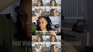 Half Wigs Are Back Sensationnel Rain Maker Half Wig Tutorial halfwig sensationnelhair [upl. by Whitelaw102]