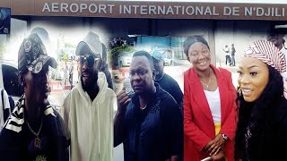 🔴EN DIRECT DE L’AÉROPORT ARTISTE MIMI KABONGO JEREMY VUE DE LOIN AIDA ESOBE DIRECTION✈ PARIS PONA [upl. by Lashoh464]