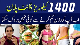 1400 Calories Meals Weight Loss  Fat Loss  Dr Zubair Afzal [upl. by Etnod820]