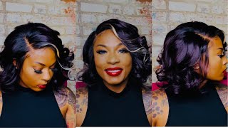 Outre Synthetic Hair Melted Hairline Deluxe Wide HD Lace Front Wig  SOVEIDA ft Wigtypes ❤️ [upl. by Ecyor]