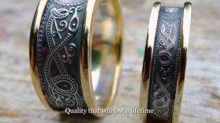 Celtic rings Celtic Jewelry [upl. by Liemaj824]