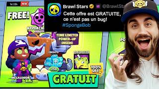 NOUVELLES RÉCOMPENSES de ZINZIN GRATUITES 😱 cest PAS un BUG Merci Brawl Stars 🙏 [upl. by Ponton]