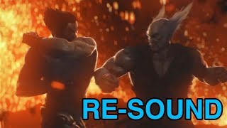 Tekken 7  Kazuya VS Heihachi Cutscene RESOUND [upl. by Arreip]