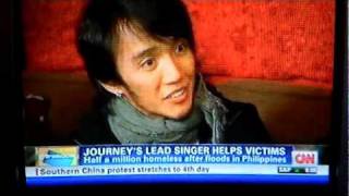 Arnel Pineda on CNN [upl. by Ellinger]