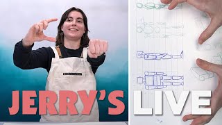 Jerrys LIVE Episode JL321 Drawing People In Perspective [upl. by Adohr]