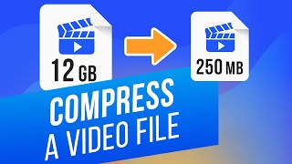 How to Compress a Video File without Losing Quality  How to Make Video Files Smaller [upl. by Sirroned678]