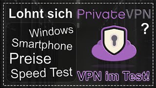 PrivateVPN  VPN einrichten Speed Test und Tutorial des VPN Anbieter [upl. by Can]