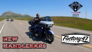 Handlebar Install 2023 Road Glide Limited [upl. by Esilrac920]