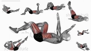 Quick workout for bloated stomach ll effective stomach fat burning exercises [upl. by Fin]