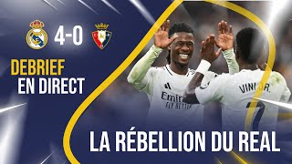 💪 LE REAL MADRID ET VINICIUS JUNIOR SE RÉVEILLENT  40 vs OSASUNA [upl. by Neeneg529]