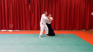 Tachi waza Ryote dori Tenshi nage [upl. by Vassili]