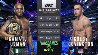 KAMARU USMAN VS COLBY COVINGTON 2 FULL FIGHT UFC 268 [upl. by Keven]