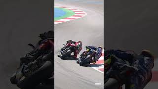 Petrucci 🆚 Locatelli at MagnyCourse  2023 FrenchWorldSBK 🇫🇷 [upl. by Ivo]