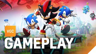 Sonic X Shadow Generations gameplay footage [upl. by Enirehtakyram]