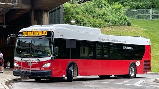 2017 New Flyer XD40  Fairfax Connector exWolfline Bus 1730  Route 310 [upl. by Llenrrad1]