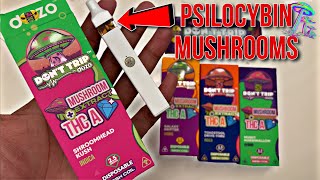 PSILOCYBIN MUSHROOMS DISPOSABLE…WTF😱🍃🍄 [upl. by Cirdec]