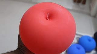 DIY  How to make an Apple Baloon  Toys for Childrens [upl. by Oicafinob]