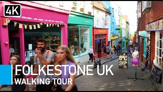 Folkestone UK Walking Tour  Best Places to Visit in the UK [upl. by Reynard]