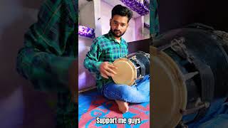 Dadra Taal Dholak cover and player vinit giri 🙏shortsfeed shortvideo shorts trending [upl. by Ydarg]