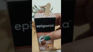 Epigamia cream protein milk shake icecream kids popsicle shorts trending daughter choclate [upl. by Gisella329]