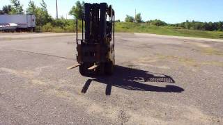 Online Auction Hyster S25A LPPowered Forklift [upl. by Anaeco]