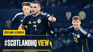 A Vital Three Points at Hampden  Scotland 10 Croatia  ScotlandHQ View Highlights [upl. by Ylevol775]