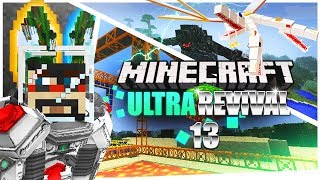 Minecraft Ultra Modded Revival Ep 13  CRASHING X33N [upl. by Ratcliff]