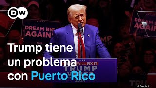 Comentarios racistas e insulto a Puerto Rico en mitin de Trump podrían costarle caro al republicano [upl. by Hertzfeld]