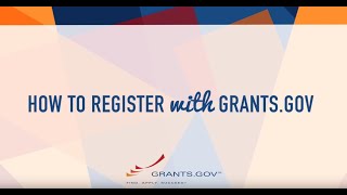 Intro to Grantsgov  How to Register with Grantsgov Updated [upl. by Seessel]