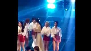 Fancam 141226 SNSD  KBS Gayo Ending [upl. by Harlan513]