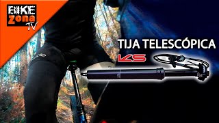 A prueba la tija telescópica KS LEV C12 [upl. by Uon]