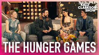 Songbirds amp Snakes Cast Share Personal Connections To The Hunger Games Series [upl. by Ahsinot]