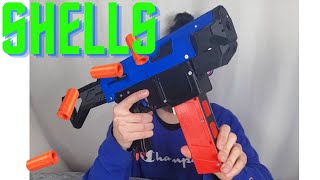 Shell ejecting nerf SMG MP5  Only Action [upl. by Cristina]