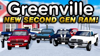 DRIVING THE NEW SECOND GEN TRUCK COMING TO GREENVILLE  Greenville Roblox [upl. by Singleton]