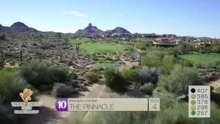 Flyover Troon North – Pinnacle Course 10 [upl. by Melvena]