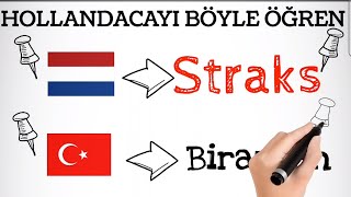 10 DAKIKADA A1 HOLLANDACA OGREN  flemenkçe zaman zarfları [upl. by Asirehc]