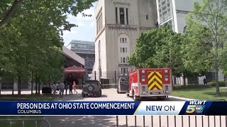 University 1 dead after falling from stands at Ohio State commencement ceremony [upl. by Assiar]