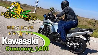 Kawasaki Concours 14 Review A Sports Touring Motorcycle with Crazy Skills [upl. by Leasia338]