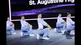 ST AUGUSTINE HS Dance Collective SMALL VARSITY HIP HOP FINALS [upl. by Ayrolg]