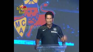 Master Blaster Sachin Tendulkar gives his farewell speech [upl. by Aiym]